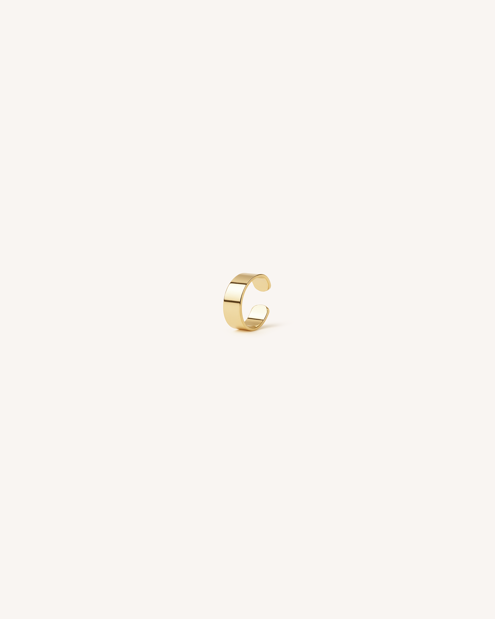 Helix Ear Cuff in Gold — alternate view