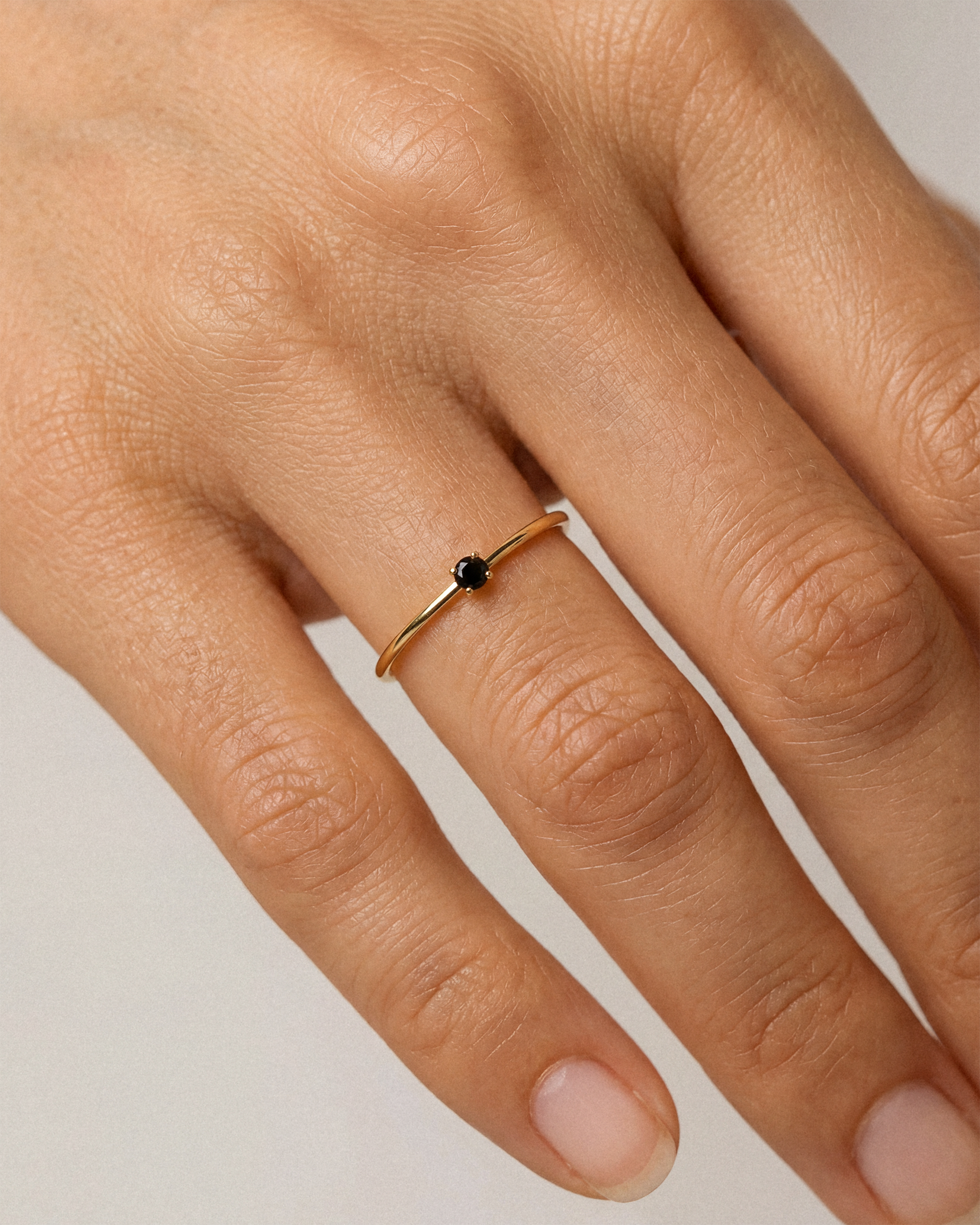 Mini Solitaire Ring