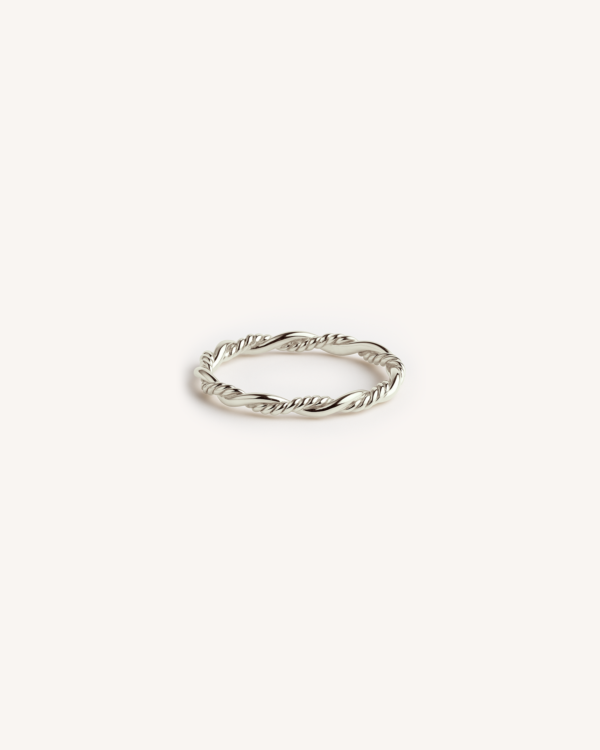 Braid Ring in Silver