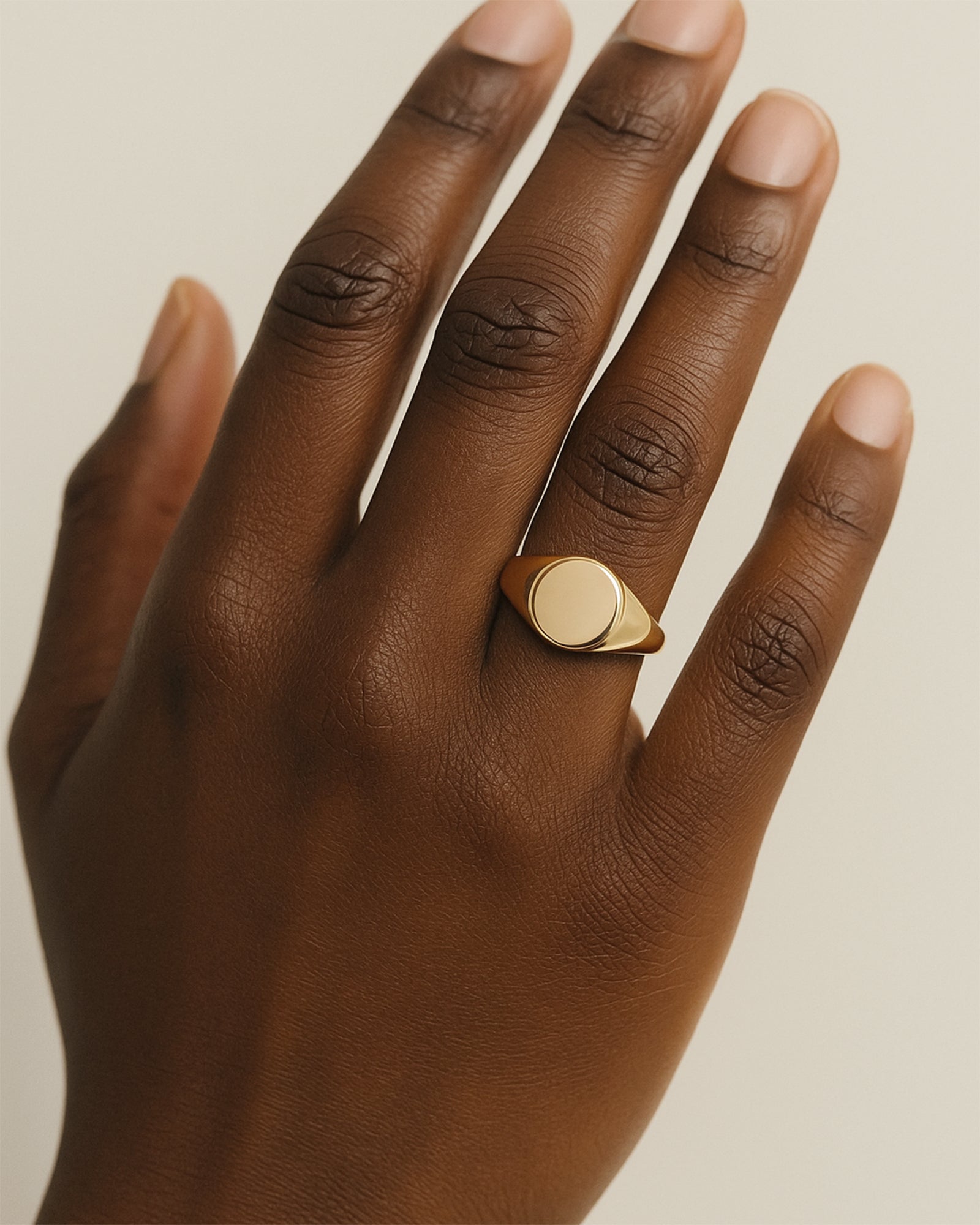 Classic Signet Ring in Gold — alternate view