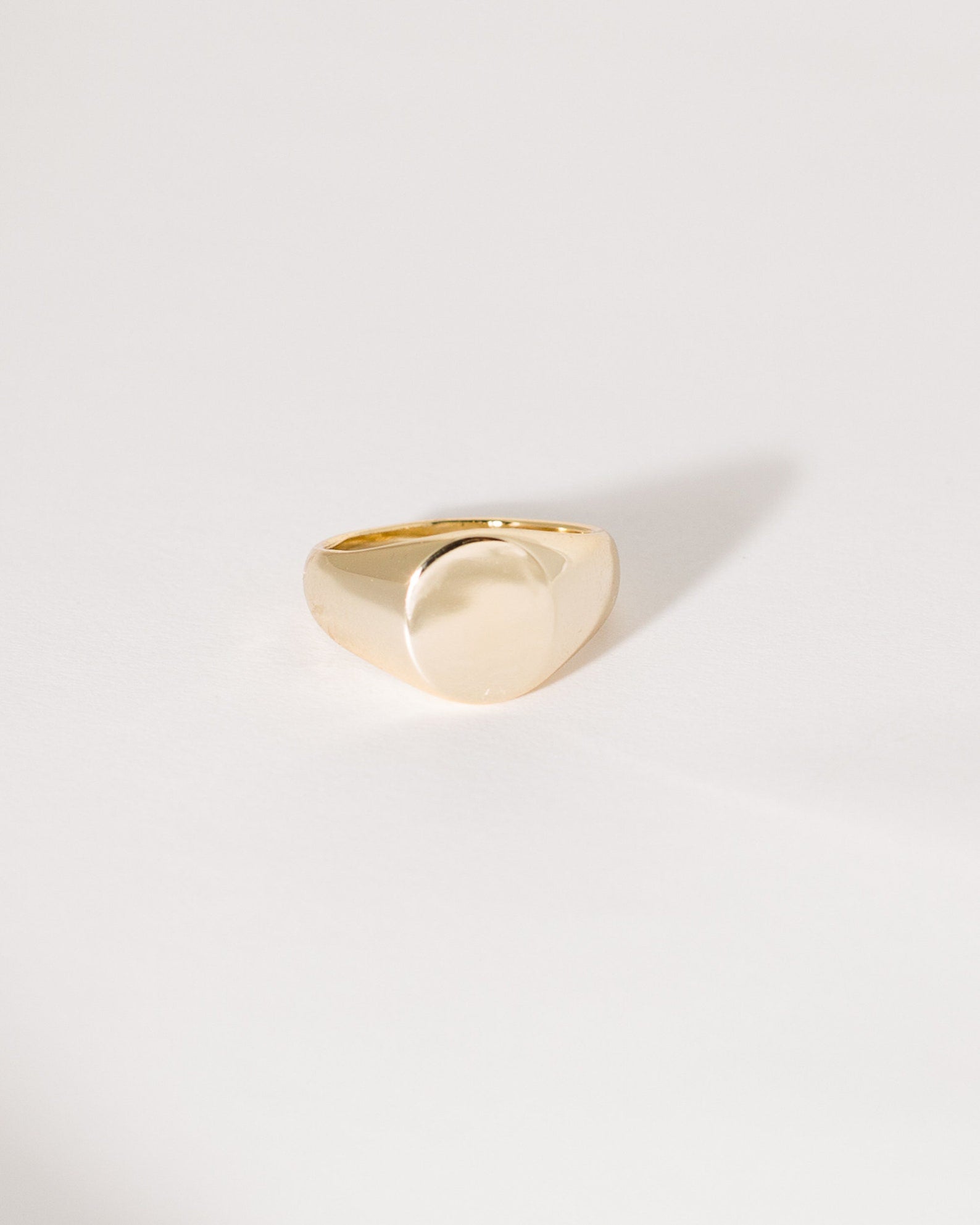 Classic Signet Ring in Gold — alternate view