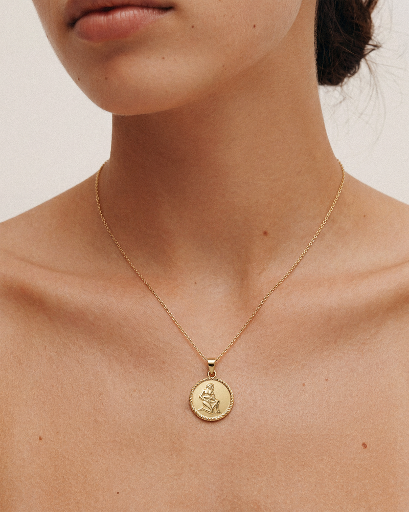Aquarius Zodiac Necklace