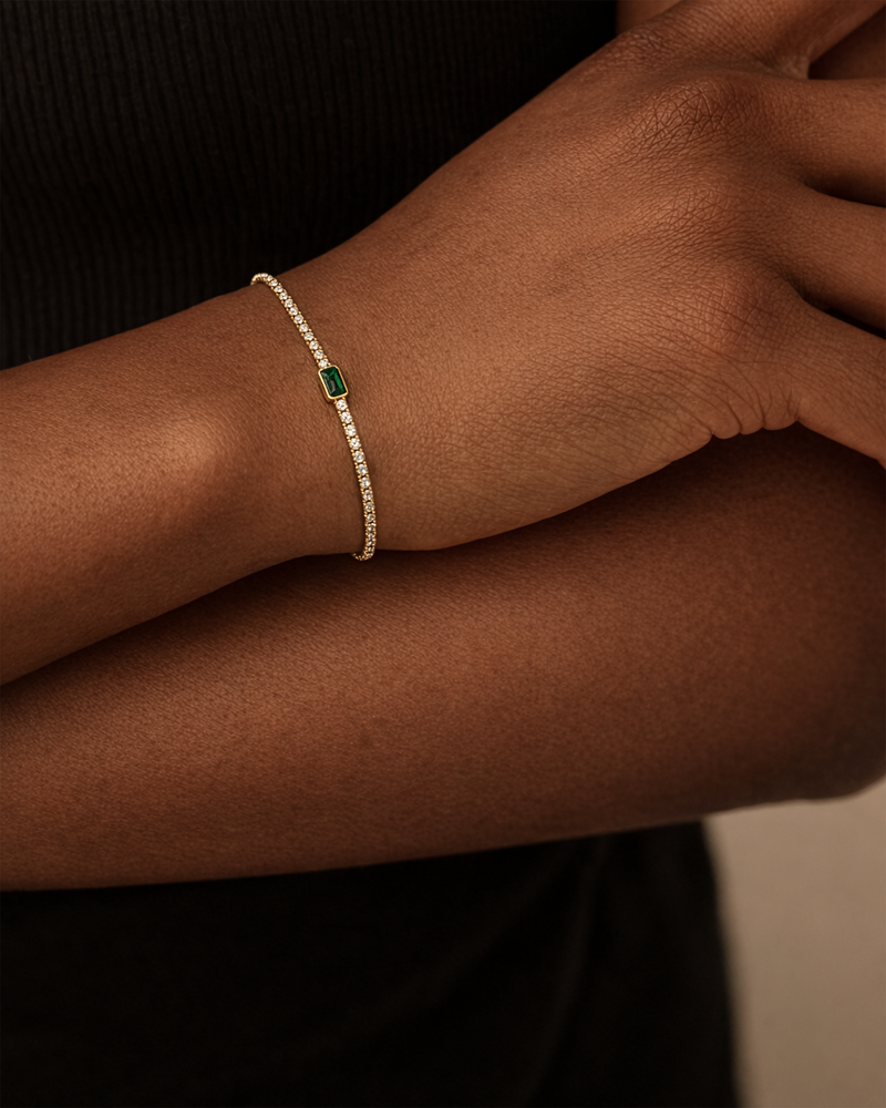 Baguette Tennis Bracelet
