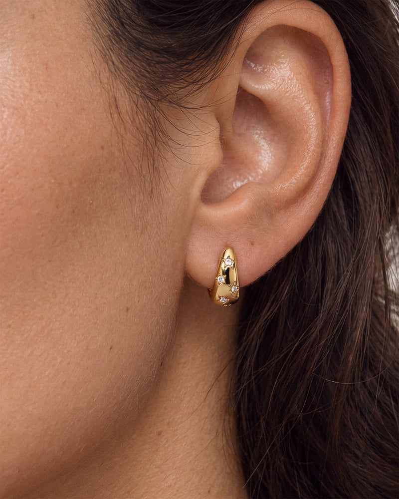 Starburst Chunky Hoops