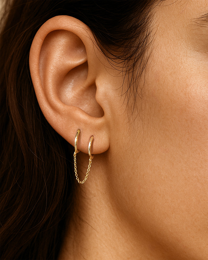 Double Chain Hoops
