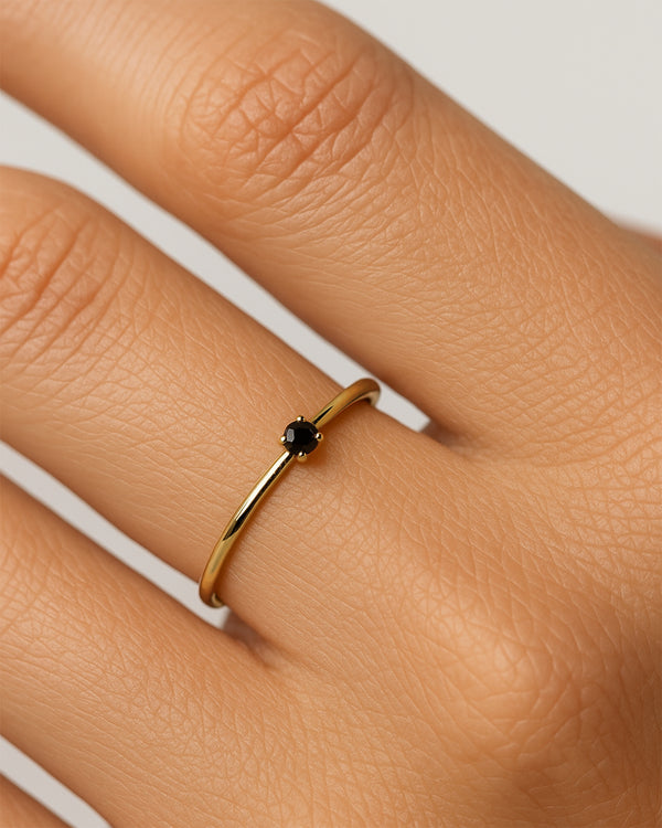 Mini Solitaire Ring