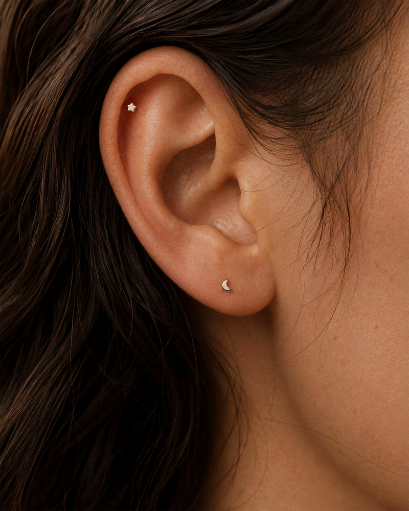 Tiny Star Studs