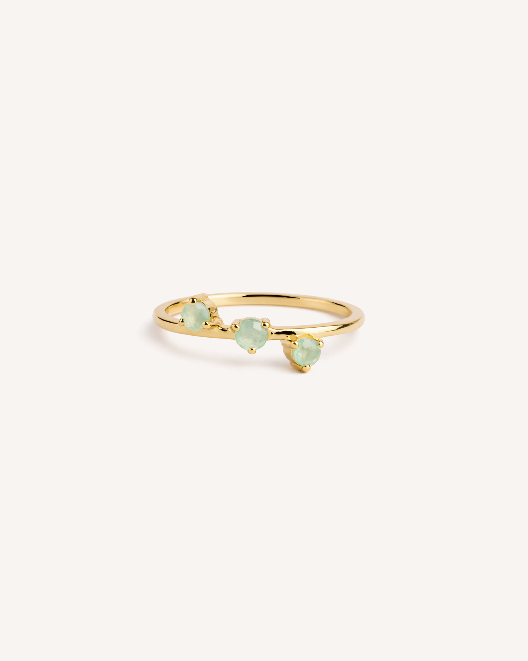 Chalcedony Ring in Gold