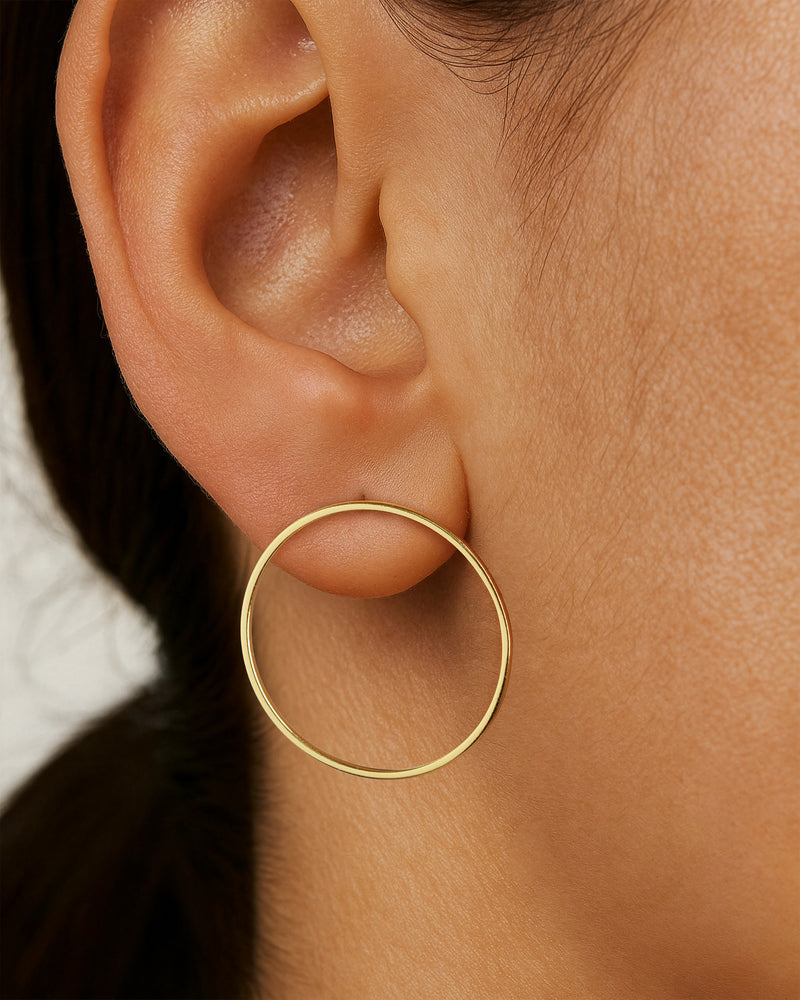 Big Circle Studs