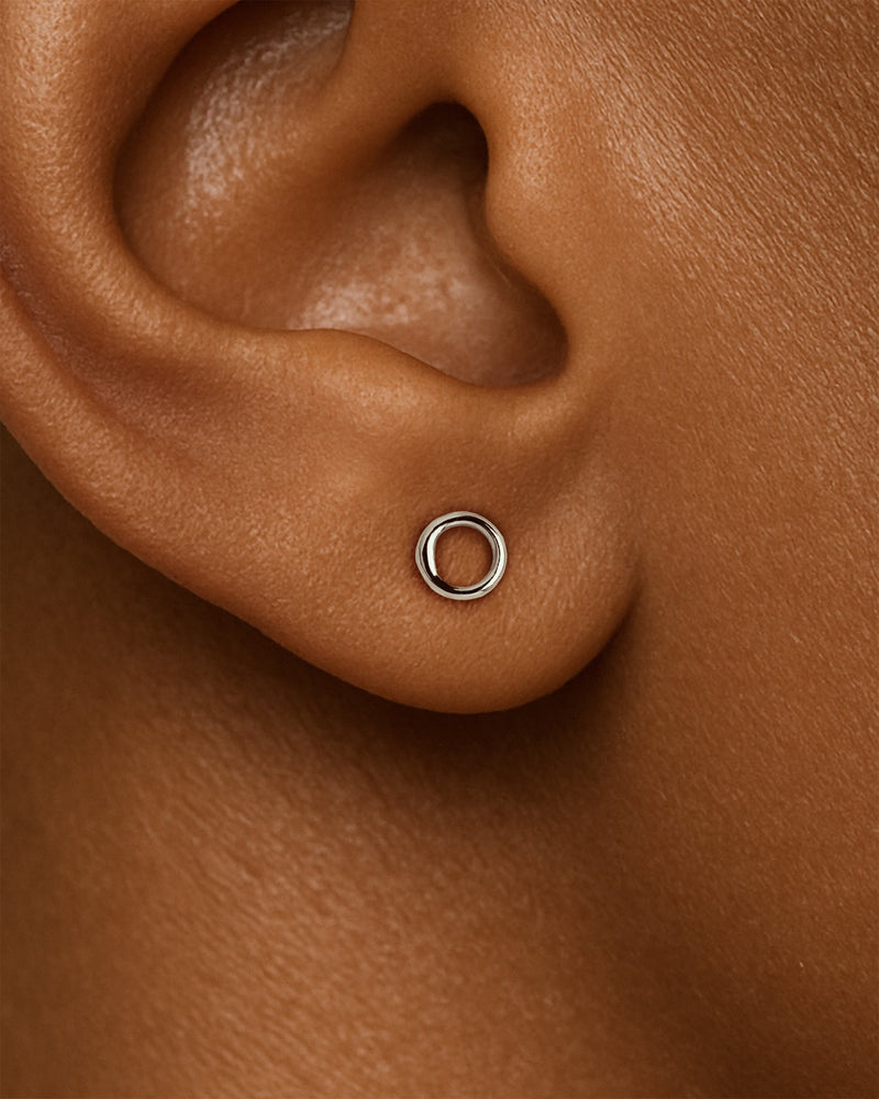 Small Circle Studs