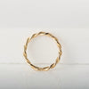 Braid Ring in Gold — alternate view