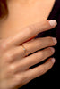 Mini Solitaire Ring in Gold — Crystal — alternate view