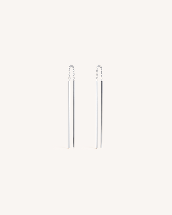Line Threader Earrings
