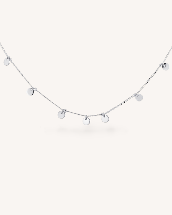 Mini Coin Shaker Necklace