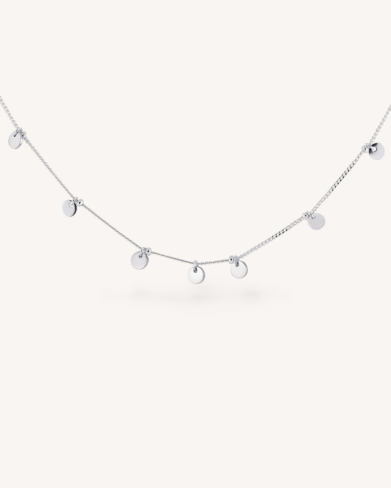Mini Coin Shaker Necklace