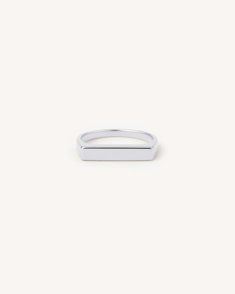 Rectangle Signet Ring
