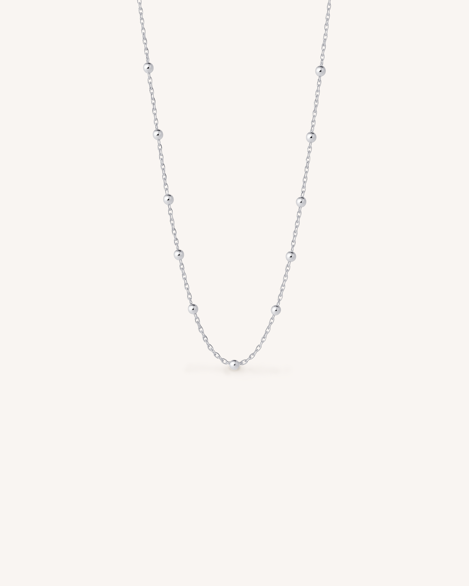 Satellite Necklace in Silver