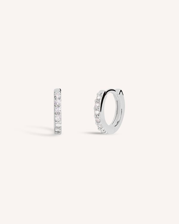 Sel Huggie Hoops