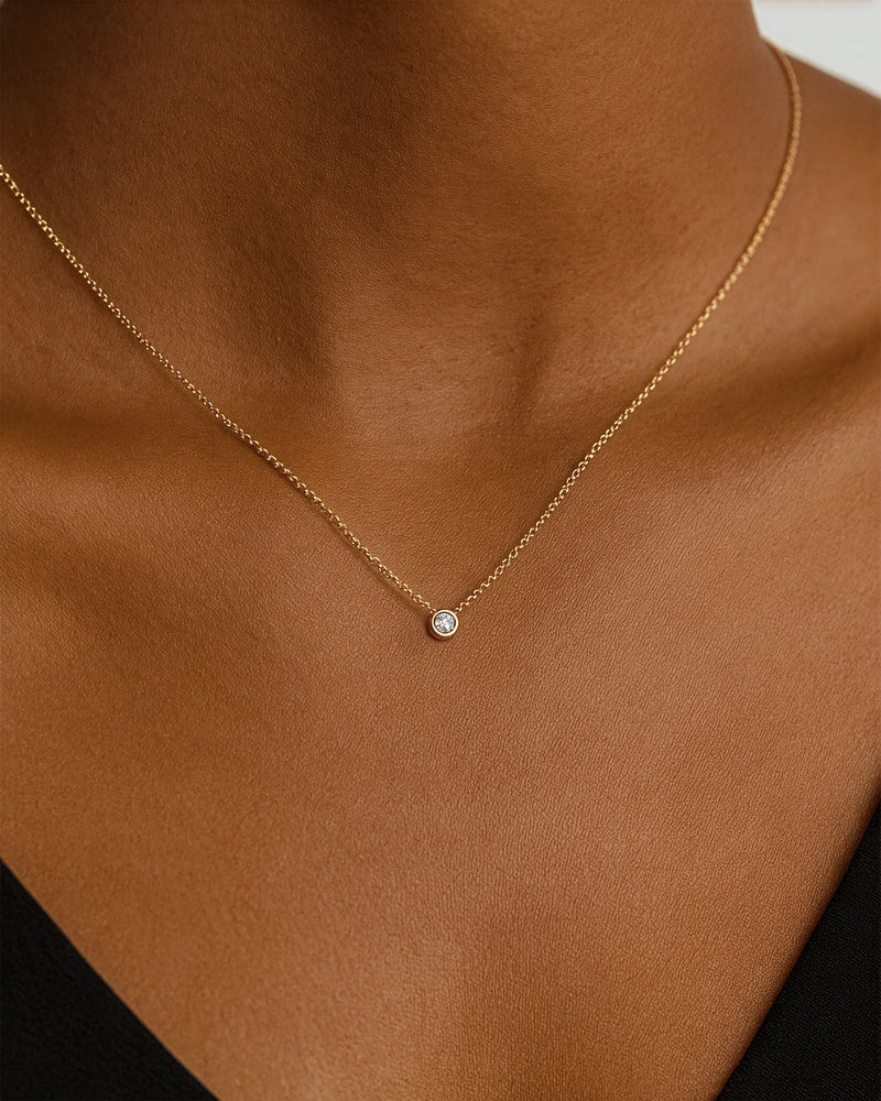 Solitaire Necklace