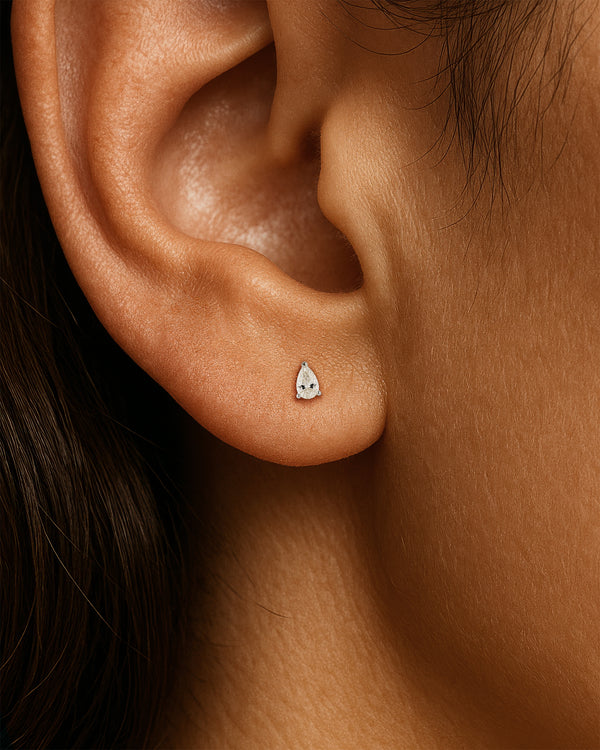 Teardrop Studs