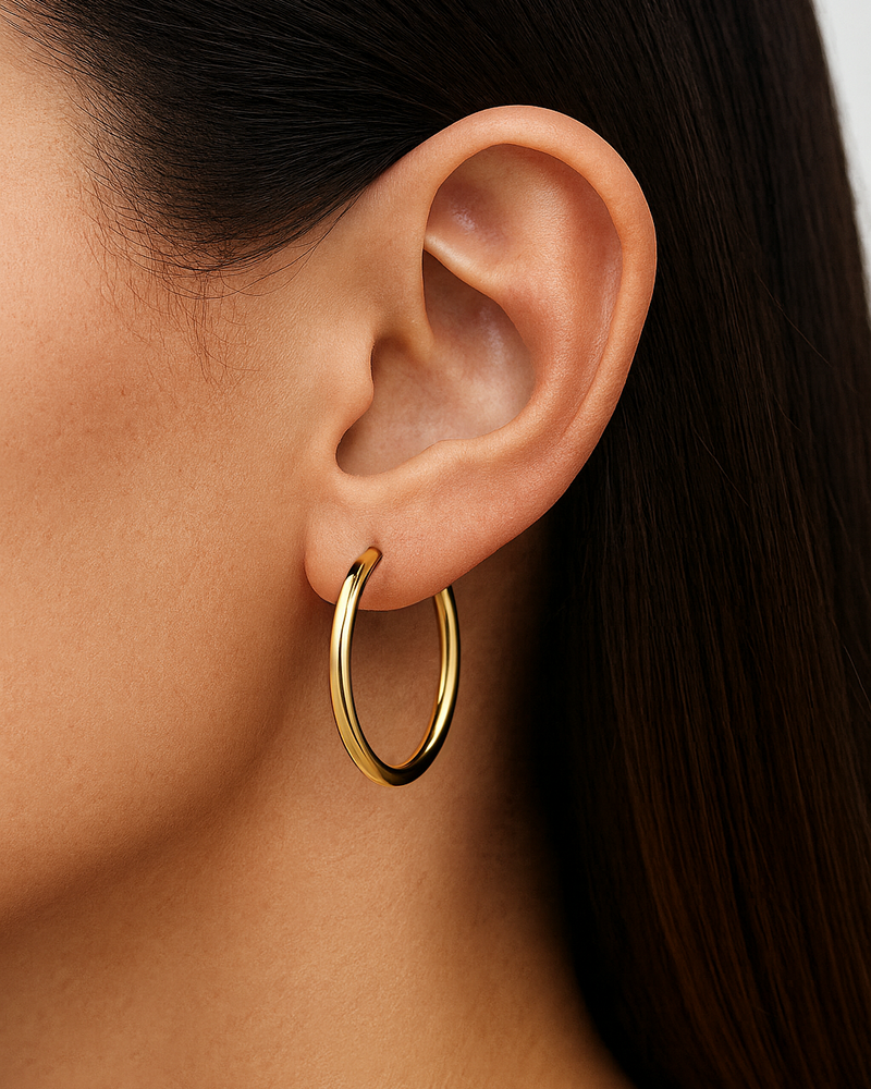 Thick Big Hoops