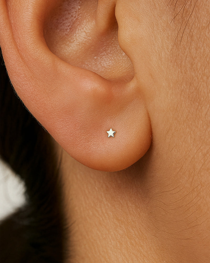 Tiny Star Studs