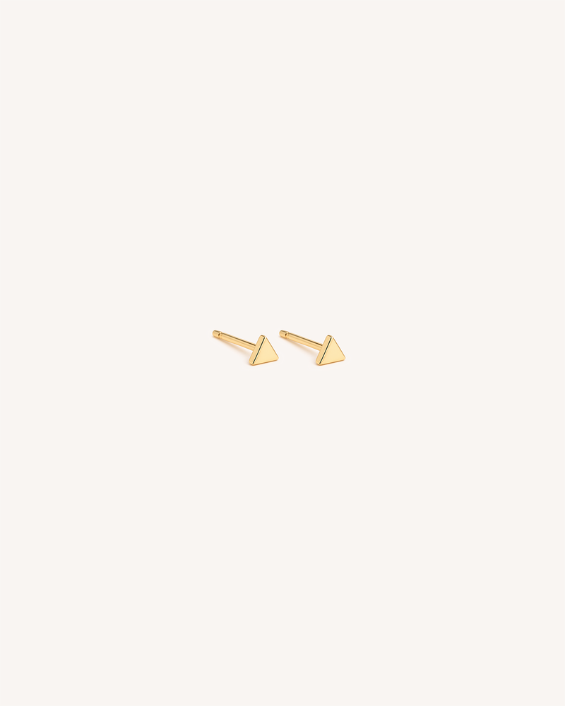Tiny Triangle Studs