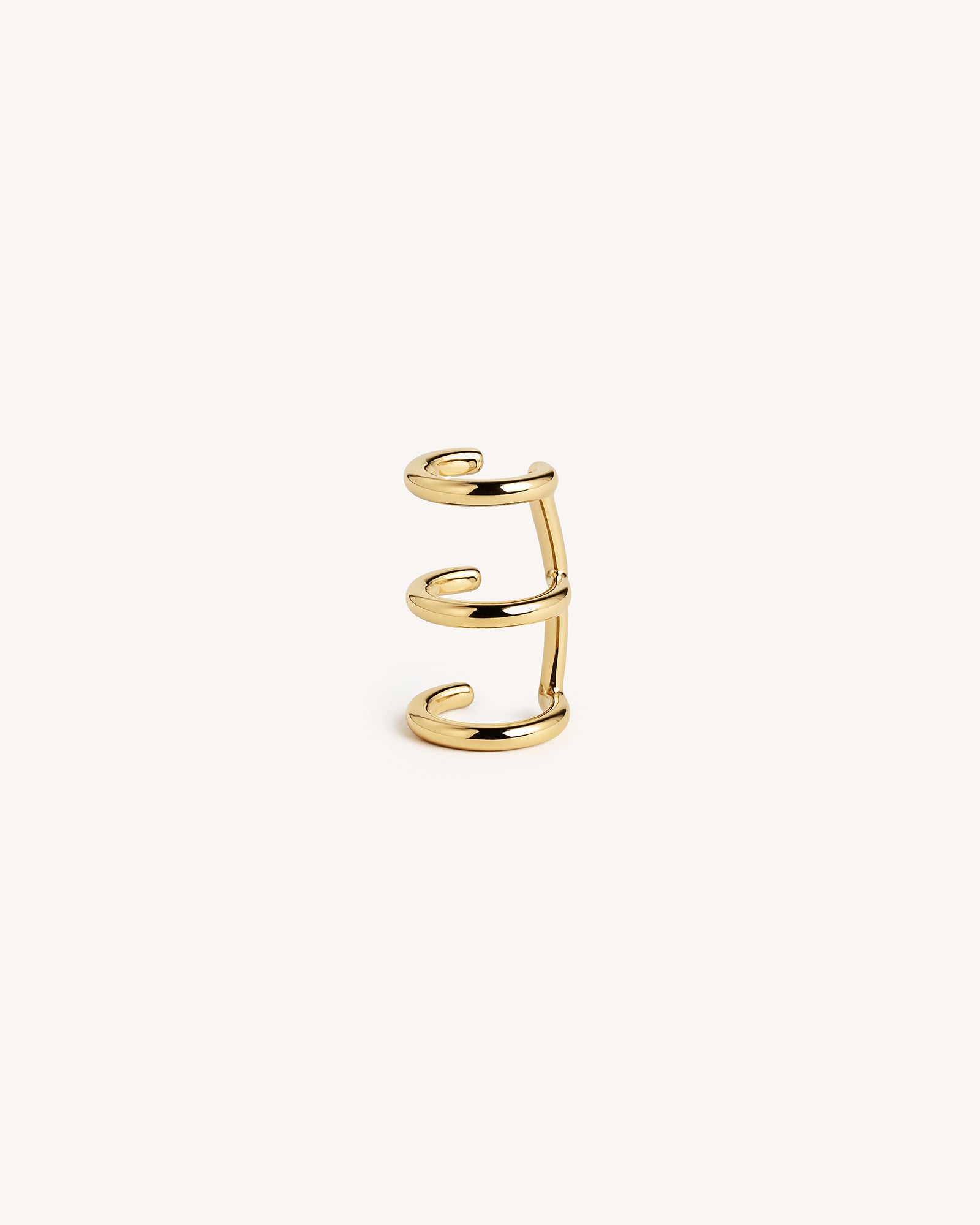 Triple Ear Cuff in Gold