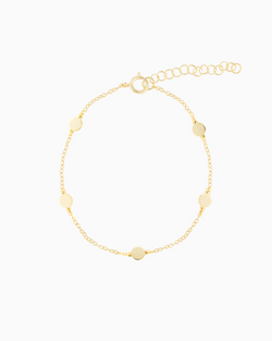 Simple Coin Bracelet