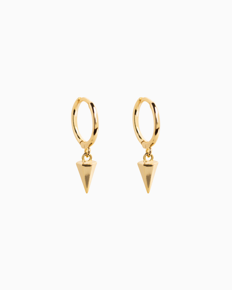 Cone Hoops Gold