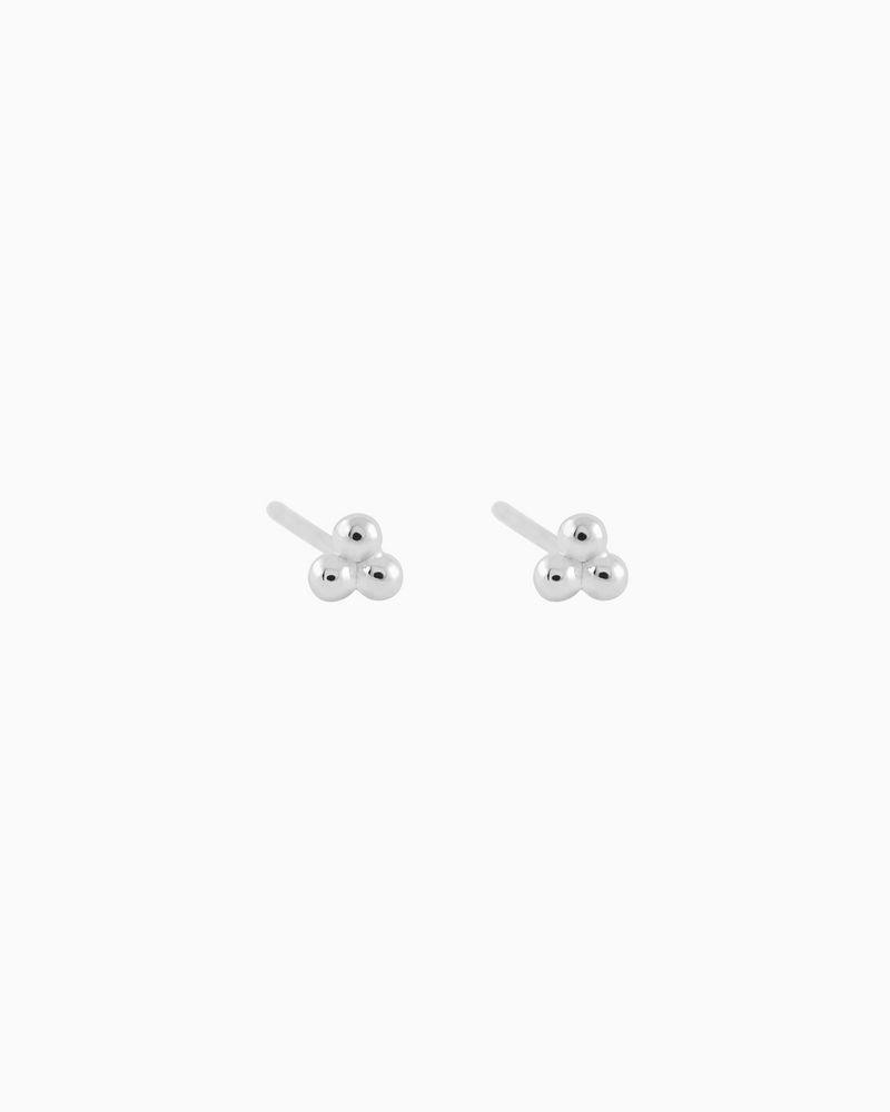 Trois Dots Studs .925 Sterling Silver